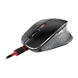 Cherry Ratón Inalámbrico MW 8C ERGO Óptico Bluetooth Negro Gris Ergonómico 3000 DPI