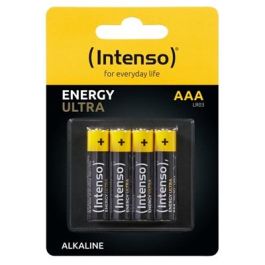 Intenso Pilas Alcalinas Energy Ultra AAA LR03 Pack-4 7501414 (1.5V, 1250 mAh, 5 Años Vida Útil) 4 Unidades Precio: 4.79000038. SKU: S0231219