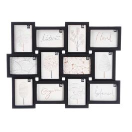Portafotos Negro 10x15 cm para 12 Fotos - Giftdecor (4 Unidades) Portafotos Negro 10x15 cm para 12 Fotos - Giftdecor (4 Unidades)
