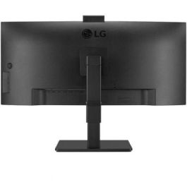 LG 34BQ77QC-B Monitor Curvo Ultrapanorámico Profesional 34" WQHD IPS con Webcam Integrada, USB-C 90W, RJ45 Ethernet, Negro Ergonómico LG 34BQ77QC-B Monitor Curvo Ultrapanorámico Profesional 34" WQHD IPS con Webcam Integrada, USB-C 90W, RJ45 Ethernet, Negro Ergonómico