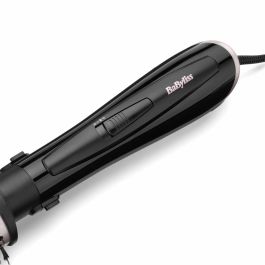 Babyliss AS128E Cepillo de Aire Caliente Style Smooth 1000W Iónico con 3 Accesorios: Secar, Alisar, Voluminizar. Antiencrespamiento + Bolsa de Viaje