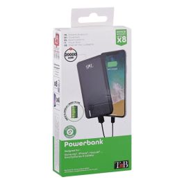 Powerbank T'NB PBU20000 Negro 20000 mAh Powerbank T'NB PBU20000 Negro 20000 mAh