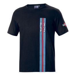 Sparco Camiseta Big Stripes Martini Racing S01339MRNR1S Negra Talla S Precio: 47.68999983. SKU: S3723377