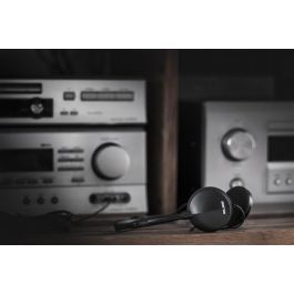 Elbe Auriculares Diadema AU-889-TV Especiales TV Cable 5 Metros con Regulador de Volumen