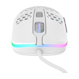 Cherry XTRFY MSM M42 Ratón Gaming Óptico 16000 DPI Blanco USB