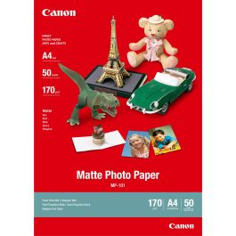Canon Papel MP-101 Foto Mate A4 para fotografía y manualidades, 50 hojas Precio: 21.95000016. SKU: S55082411