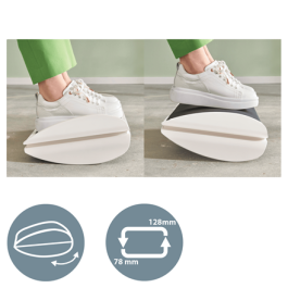 Reposapiés Leitz Ergo Gris