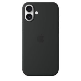 APPLE iPhone 16 Plus - Funda de silicona con MagSafe - Negra APPLE iPhone 16 Plus - Funda de silicona con MagSafe - Negra