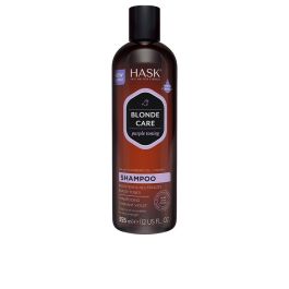 Hask BLONDE CARE purple toning shampoo Champú Tonificante para Cabello Rubio con Aceite de Saúco y Vitamina C, 355 ml Precio: 6.89000015. SKU: S05103639