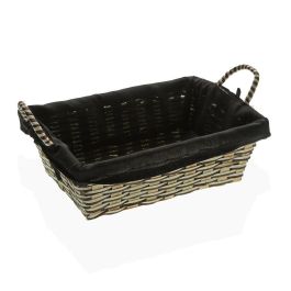 Cesta para el Pan Versa Negro Bambú Algas marinas (19 x 9 x 27 cm) Precio: 7.58999967. SKU: S3410436