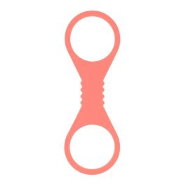 Esposas eróticas Sportsheets Peaches 'n CreaMe Naranja Rosa