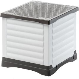 Nicho - FERPLAST - PETVILLA 50 - 38,5 x 43 x 38,5 cm - Blanco / Gris Nicho - FERPLAST - PETVILLA 50 - 38,5 x 43 x 38,5 cm - Blanco / Gris