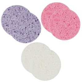 Cosmetic Club Juego de 2 Esponjas Desmaquillantes Reutilizables y Lavables Colores Surtidos para Todo Tipo de Piel