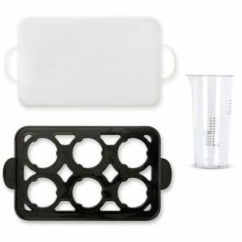 Livoo DOC290 Cocedor de huevos 400W para 6 huevos Acero inoxidable con función mantener caliente, incluye huevera, tapa y vaso medidor Livoo DOC290 Cocedor de huevos 400W para 6 huevos Acero inoxidable con función mantener caliente, incluye huevera, tapa y vaso medidor