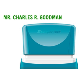 X'stamper Sello Quix Personalizable Color Verde Medidas 4x60 mm Q-05 Precio: 6.69000046. SKU: B172VJRKK9