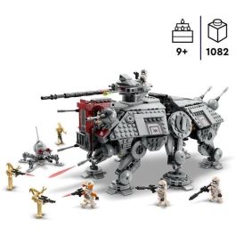 LEGO 75337 Star Wars AT-TE Walker con 5 Minifiguras, 3 Droides de Batalla y La Venganza de los Sith LEGO 75337 Star Wars AT-TE Walker con 5 Minifiguras, 3 Droides de Batalla y La Venganza de los Sith