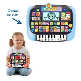Tablet infantil educativa con piano con 4 modelos de juego y 8 actividades 18,6x23,6x3 cm Tablet infantil educativa con piano con 4 modelos de juego y 8 actividades 18,6x23,6x3 cm