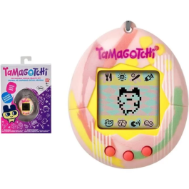 Bandai Tamagotchi Original Art Style Mascota Electrónica Virtual con Pantalla, 3 Botones y Juegos 42883