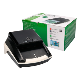 Q-connect Detector y Contador de Billetes Falsos con Cargador Eléctrico y Puerto USB para Actualización de Divisas Precio: 129.49999953. SKU: B1BBVNW36M