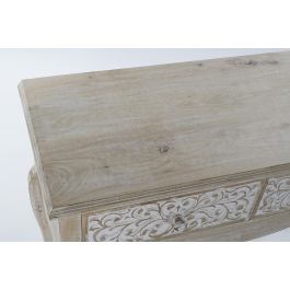 Consola Romantico DKD Home Decor Natural Blanco 42 x 81 x 92 cm