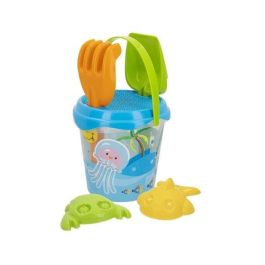 Color Baby Cubo Playa Animal Summer 18cm con Pala, Rastrillo y 2 Moldes en Red de Plástico Precio: 5.50000055. SKU: B19L6BPNZX