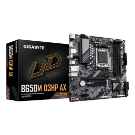 Gigabyte B650M D3HP AX Placa Base AMD AM5 micro-ATX, Chipset B650, DDR5, Wi-Fi 6E, Bluetooth 5.3, 2.5GbE, PCIe 4.0, 2x M.2, USB 3.2 Gen 1 Type-C Precio: 136.49999957. SKU: B1FH8DQN7W