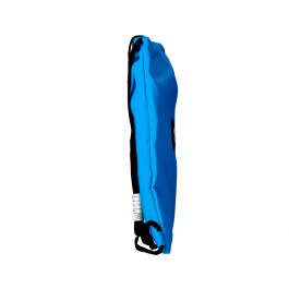 Antartik Mochila Saco Plano Ajustable con Bolsillo Interior con Cremallera Color Azul 350x400 mm