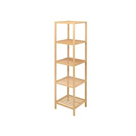 Estantería de Bambú 5 Estantes Berilo 33x141x32 cm - Marrón (2 Unidades) Estantería de Bambú 5 Estantes Berilo 33x141x32 cm - Marrón (2 Unidades)