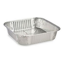 Set 6 Bandejas Aluminio Cuadrada Kinvara 20X6CM (24 Unidades) Precio: 37.8900005. SKU: S3606017