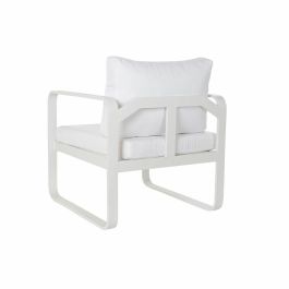 Sofa Terraza Y Jardin DKD Home Decor Blanco 72 x 78 x 184 cm Set de 4