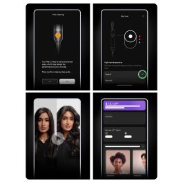 Dyson Airwrap HS08 ID Complete Long Ceramic Patina/Topaz Herramienta de Peinado Múltiples Accesorios