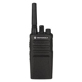 Motorola Walkie Talkie XT420 RMP0166BHLAA - 8 Canales, Alcance 6/9 km, IP55, Batería Litio 2150 mAh