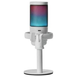 Mars Gaming MMIC-SE Micrófono de Estudio Profesional USB 196kHz 24 bits Condensador Cardioide ARGB Blanco con Monitoreo Jack 3.5mm Mars Gaming MMIC-SE Micrófono de Estudio Profesional USB 196kHz 24 bits Condensador Cardioide ARGB Blanco con Monitoreo Jack 3.5mm