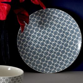 Home Deco Factory Plato Cottage Azul diámetro 25 cm