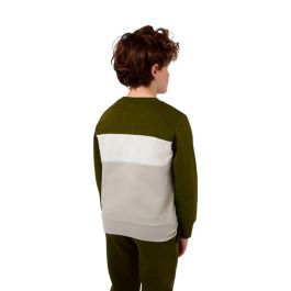 Sudadera sin Capucha Niño Champion Icons Plus Verde Oliva S