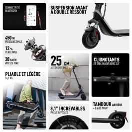 Segway SEG8721008535944 Patinete Eléctrico E2 E II 450W 8.1 Segway SEG8721008535944 Patinete Eléctrico E2 E II 450W 8.1