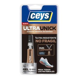 Ceys Adhesivo Instantáneo Ultraunick Poder Extremo 3 g para Todos los Materiales Precio: 5.50000055. SKU: S7908748