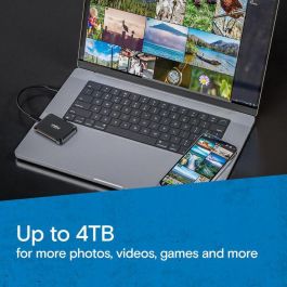 Crucial X9 SSD Externo 1TB Negro USB Tipo C 1050 MB/s