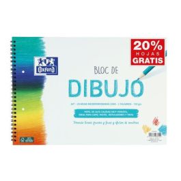 Bloc De Dibujo Oxford Con Espiral Liso 2 Taladros A4+ 130G 20H (Azul) Precio: 3.95000008. SKU: B19LWTM76Y