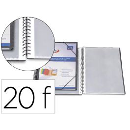 Carpeta Pardo Escaparate Con Espiral 20 Fundas Folio Personalizable Color Negra Precio: 5.98999973. SKU: B14926R6A8