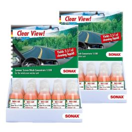 Sonax SXP03711000X2 Pack X2 Visión Clara 1:100 Aditivo Limpiador Concentrado para Parabrisas Verano Insectos Precio: 1.79000019. SKU: B1FPFCNG55