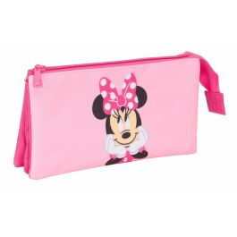 Safta Portatodo Triple Minnie Mouse 22x12x3cm