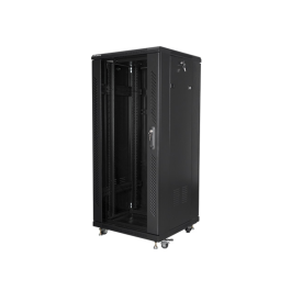 Lanberg FF01-6627-12B Armario Rack Independiente 27U Negro 800kg con Rieles, Patas Ajustables y Bloqueo de Teclado, IP20 Lanberg FF01-6627-12B Armario Rack Independiente 27U Negro 800kg con Rieles, Patas Ajustables y Bloqueo de Teclado, IP20 Precio: 360.49999964. SKU: B146JWM4YW