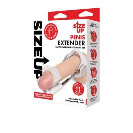 Funda para pene Size Up Blanco Ø 3,5 cm 16 cm