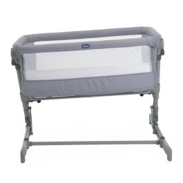 Cuna colecho CHICCO Next2Me GO - Compacta - Plegable - Reclinable - 6 niveles de altura - Gris claro Cuna colecho CHICCO Next2Me GO - Compacta - Plegable - Reclinable - 6 niveles de altura - Gris claro