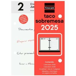 Calendario de Sobremesa Finocam 8,5 x 12 cm 2025 Precio: 4.49999968. SKU: B1DSNXQRV9