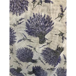 Poyet Motte Cortina Individual Miramas 140x225 cm Protección Calor Insectos Lavanda