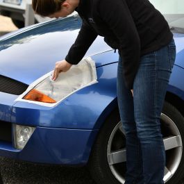 Michelin Kit Experto Renovación Faros Empañados y Amarilleados por UV - Restaura Brillo y Transparencia Rápido Fácil