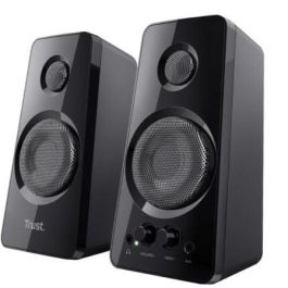 Altavoces Trust 21560 Tytan 2.0 Sonido Nítido Potencia RMS 18W USB Control S Volumen y Bajo Conexión 3.5mm para PC y Portátil