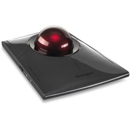Kensington SlimBlade Pro Trackball, Ambidextro, Óptico, RF Wireless + Bluetooth + USB Type-A, 1600 DPI, Negro